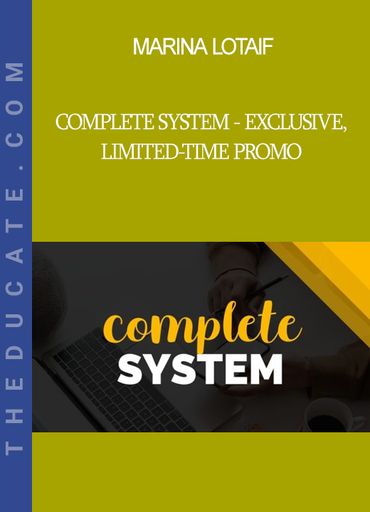 Marina Lotaif - Complete System - Exclusive, Limited-Time Promo