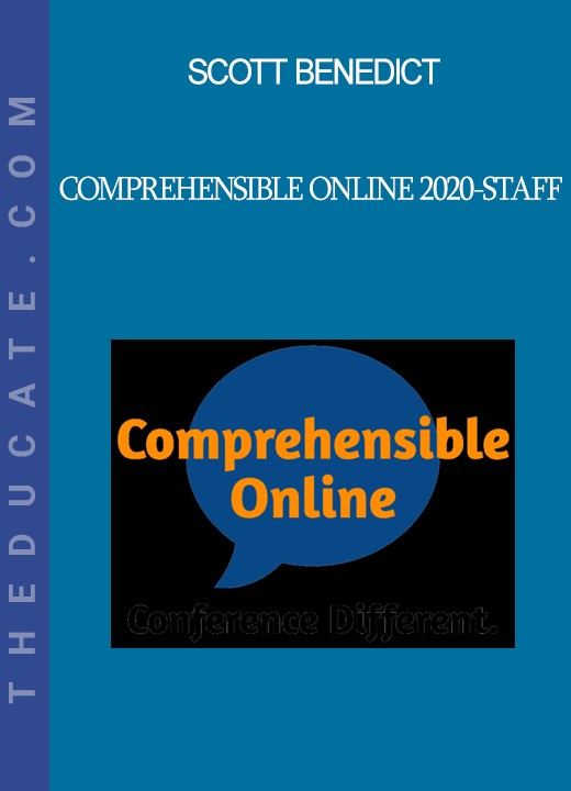 Scott Benedict - Comprehensible Online 2020-Staff