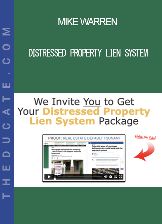 Mike Warren - Distressed Property Lien System