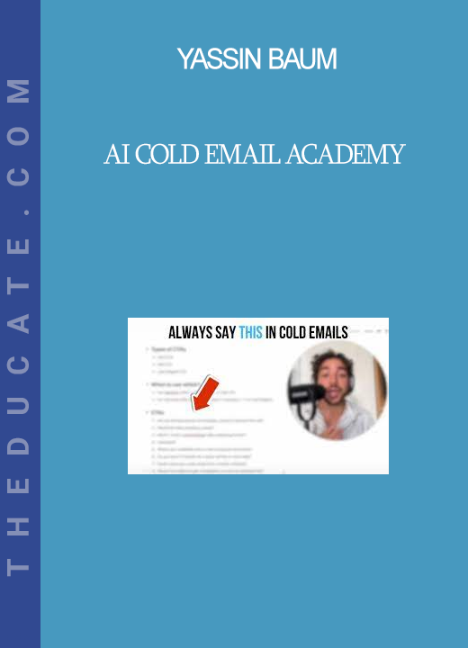 Yassin Baum - AI Cold Email Academy