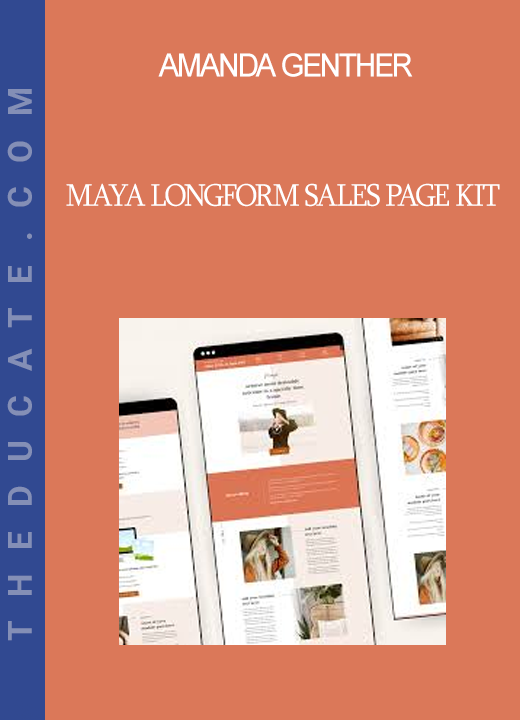 Amanda Genther - Maya Longform Sales Page Kit