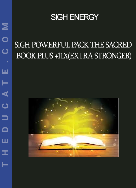 Sigh Energy - Sigh Powerful Pack The Sacred Book Plus +11x(Extra Stronger)